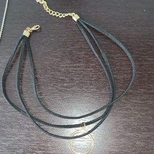 black choker